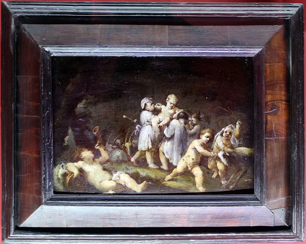 Scherzi di putti in paesaggio - Fondazione Cavallini Sgarbi